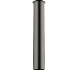 Tubo alargo vertical sifón 1 1/4" Metal cepillado